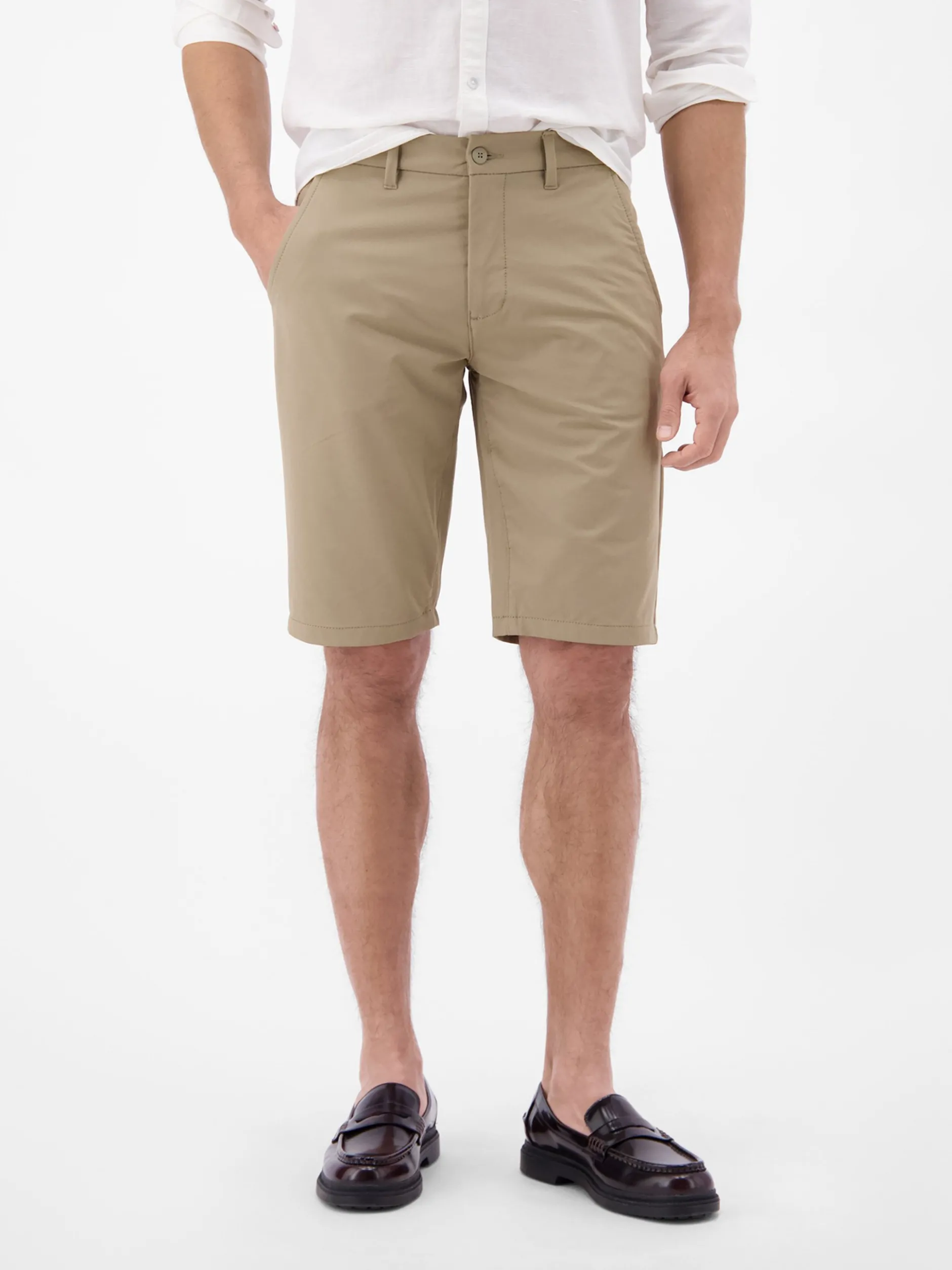 LERROS Herren Chinoshorts in beige