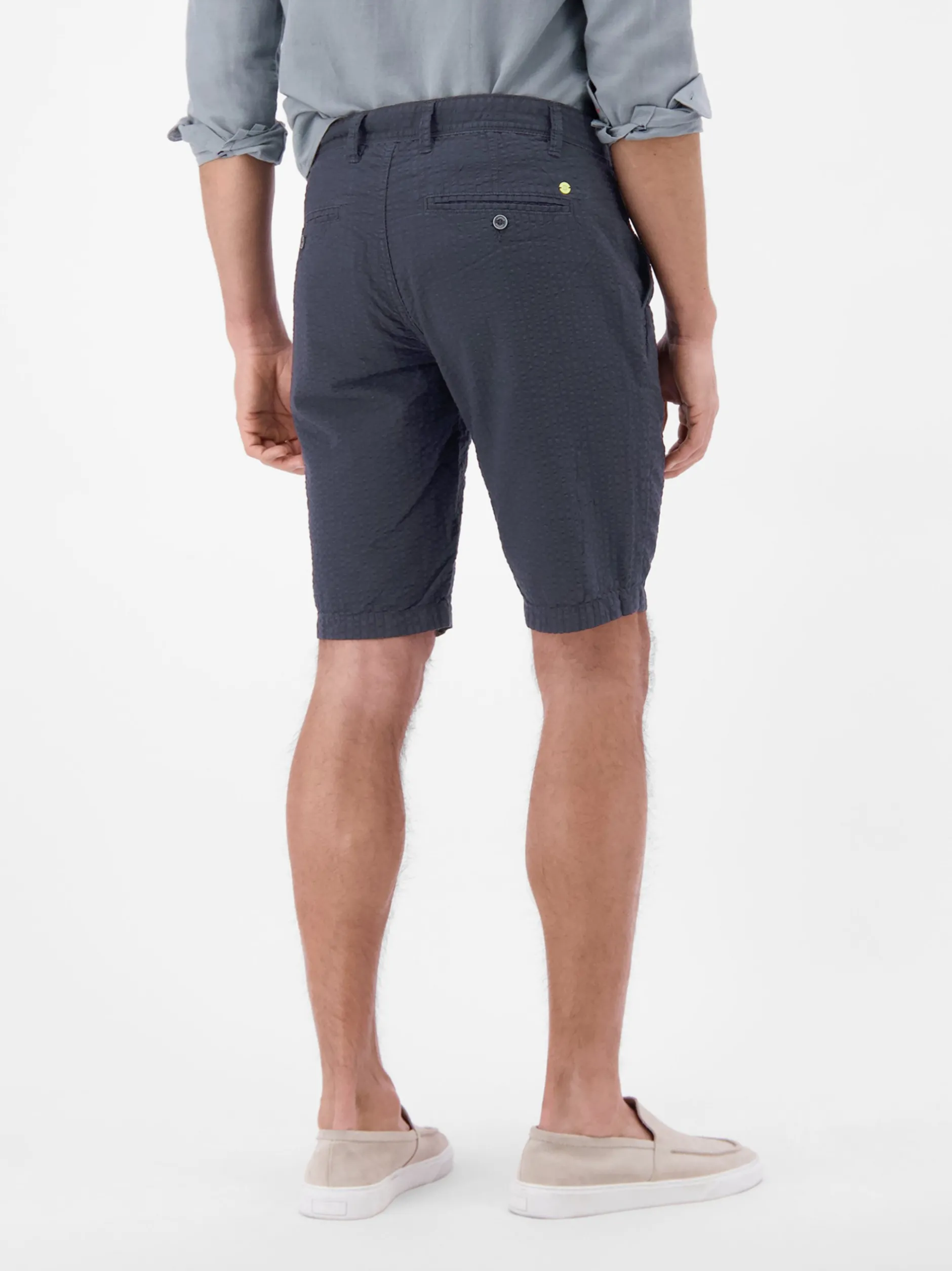 LERROS Herren Chinoshorts in blau
