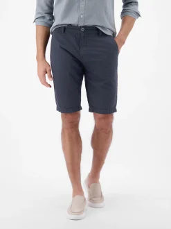 LERROS Herren Chinoshorts in blau