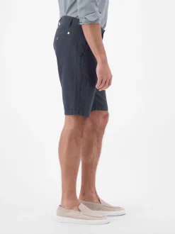 LERROS Herren Chinoshorts in blau
