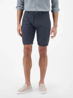 LERROS Herren Chinoshorts in blau