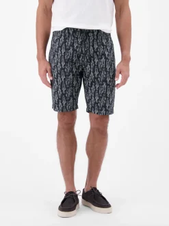 LERROS Herren Chinoshorts in blau