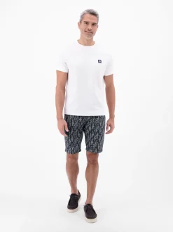 LERROS Herren Chinoshorts in blau