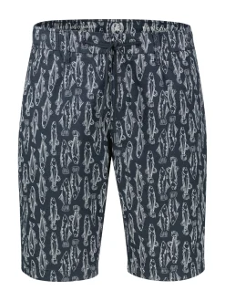 LERROS Herren Chinoshorts in blau