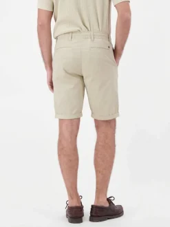 LERROS Herren Chinoshorts in ecru