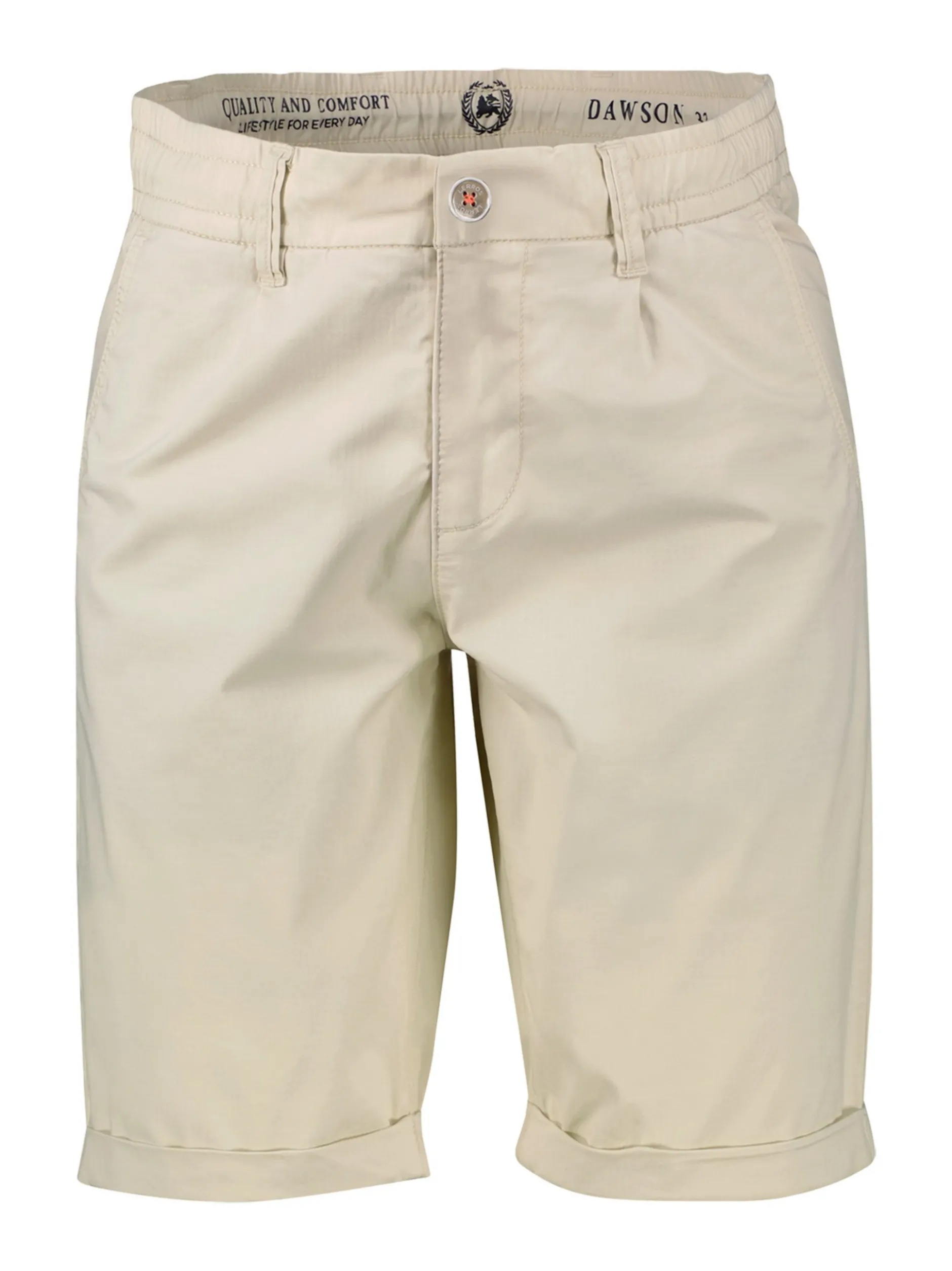 LERROS Herren Chinoshorts in ecru