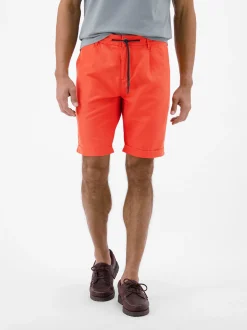 LERROS Herren Chinoshorts in rot