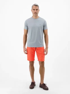 LERROS Herren Chinoshorts in rot