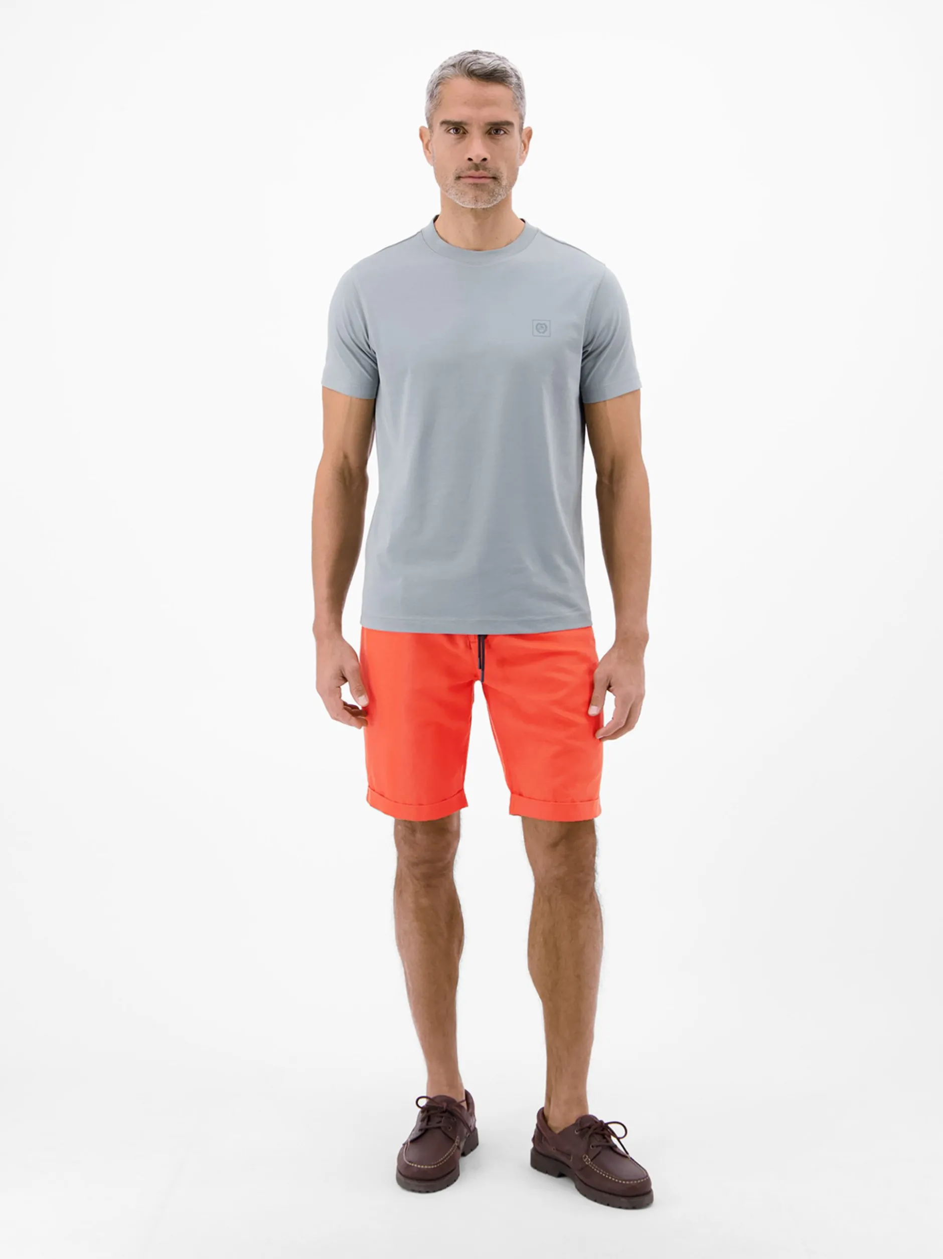LERROS Herren Chinoshorts in rot