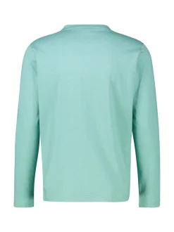 LERROS Herren Henleyshirt in blau