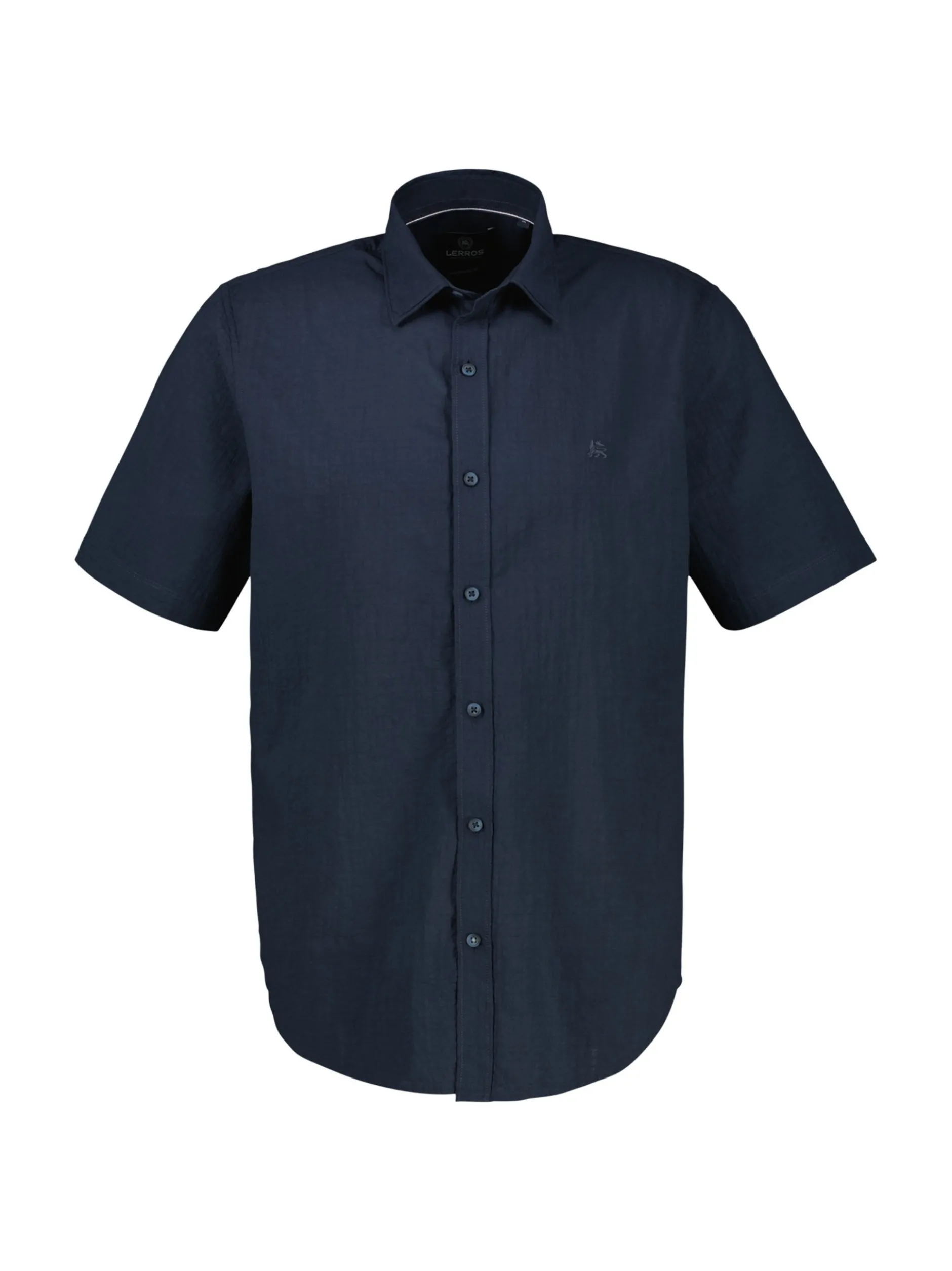 LERROS Herren Kurzarmhemd in blau