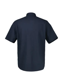 LERROS Herren Kurzarmhemd in blau