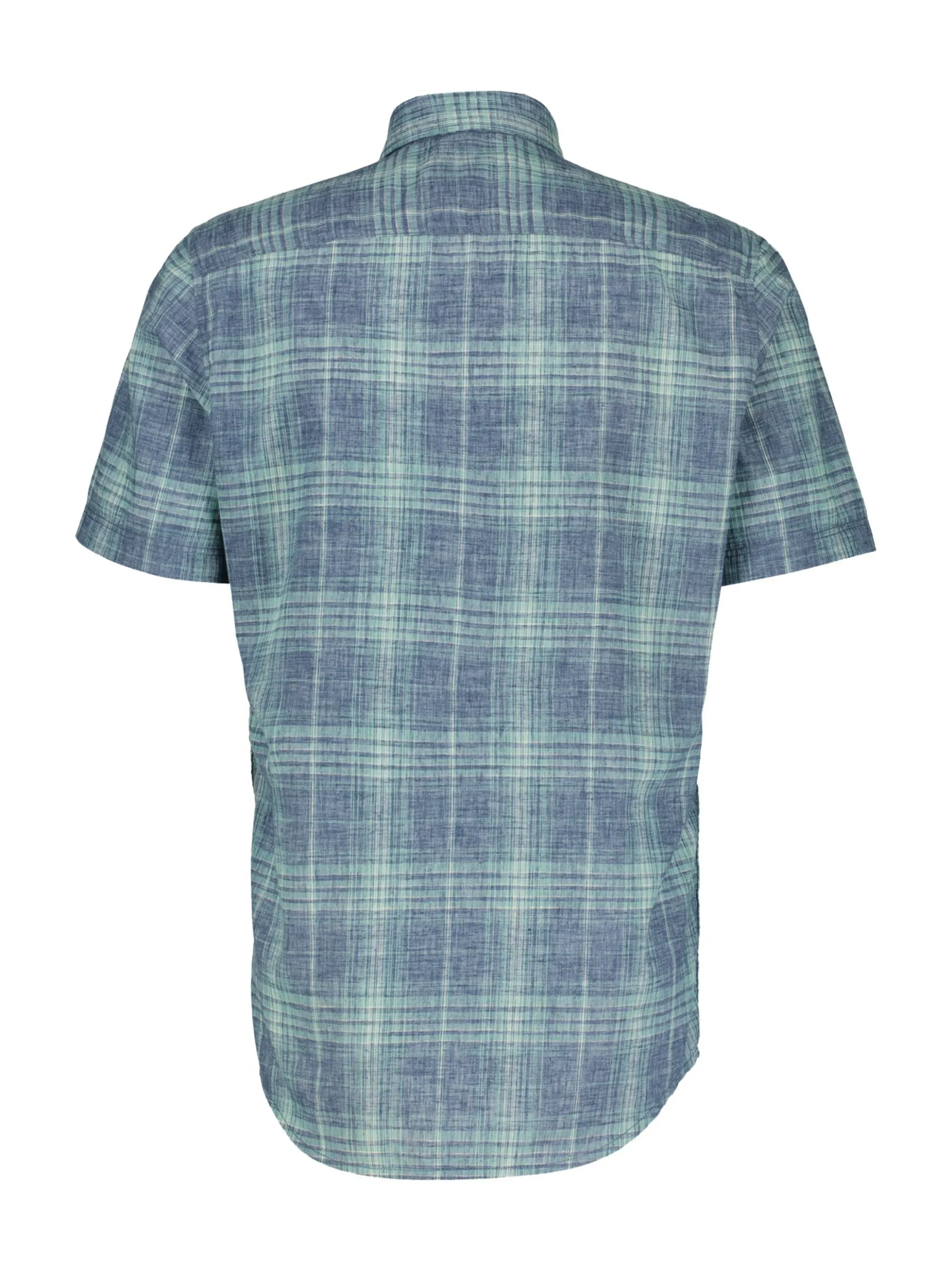 LERROS Herren Kurzarmhemd in blau