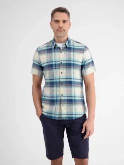 LERROS Herren Kurzarmhemd in mint