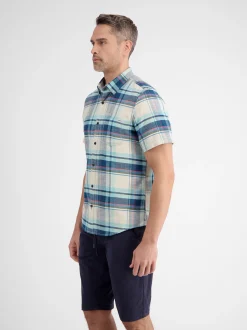 LERROS Herren Kurzarmhemd in mint