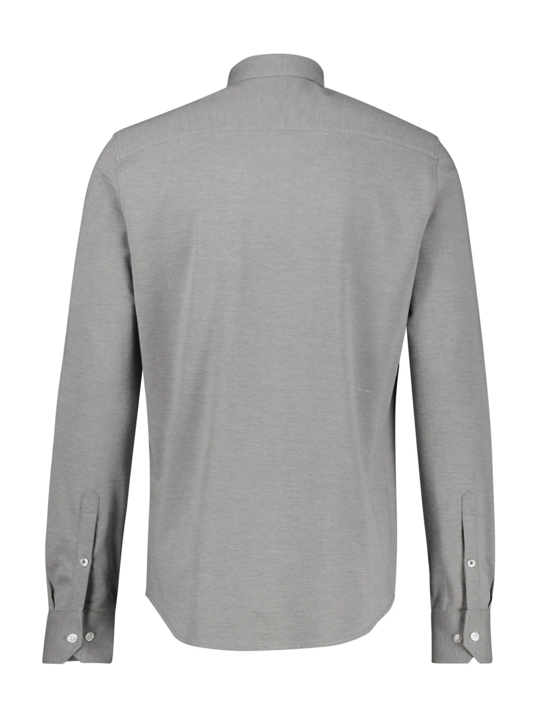 LERROS Herren Langarmhemd in grau