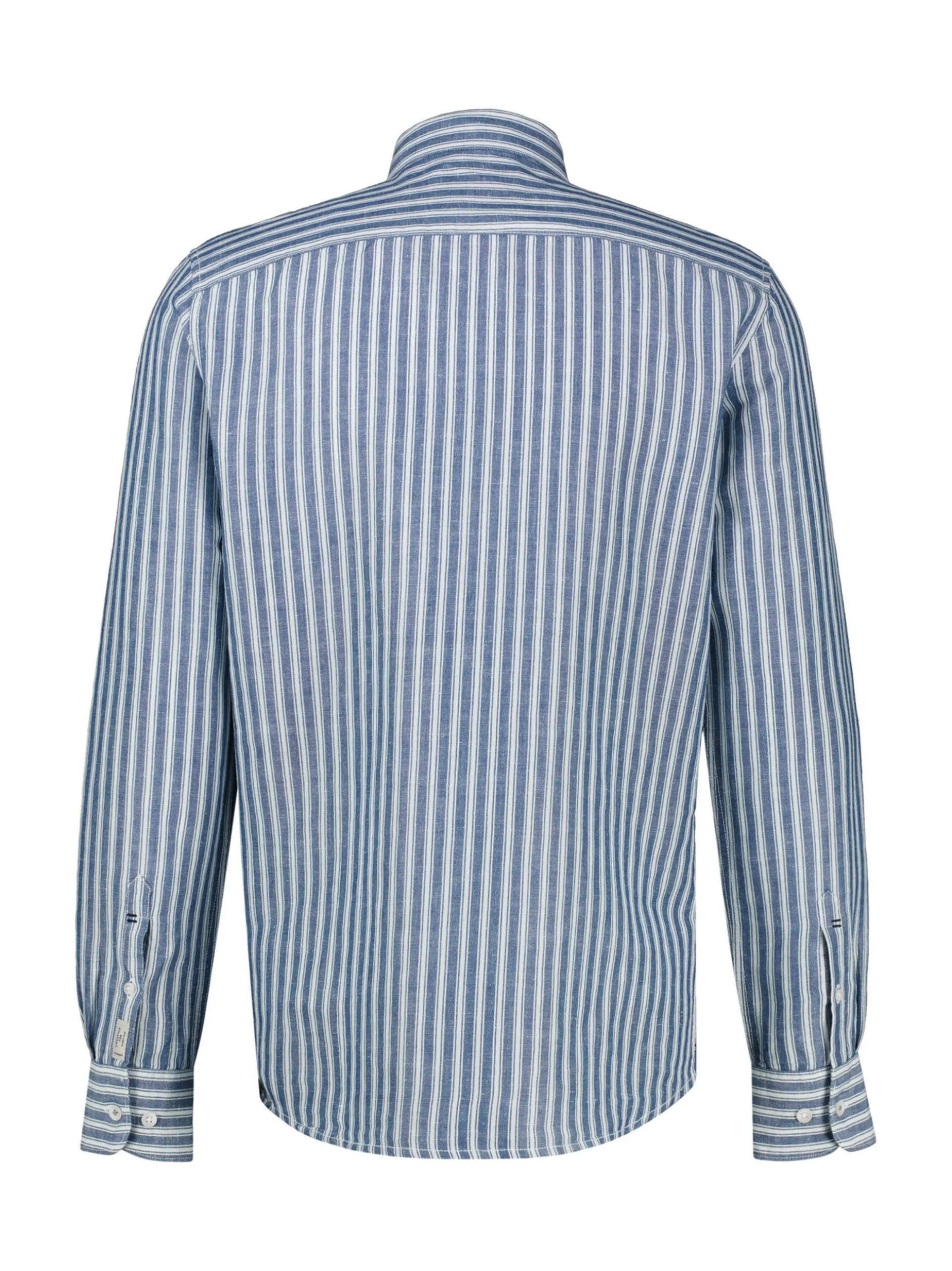 LERROS Herren Leinenhemd in blau