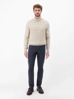 LERROS Herren 5-Pocket-Hose in blau