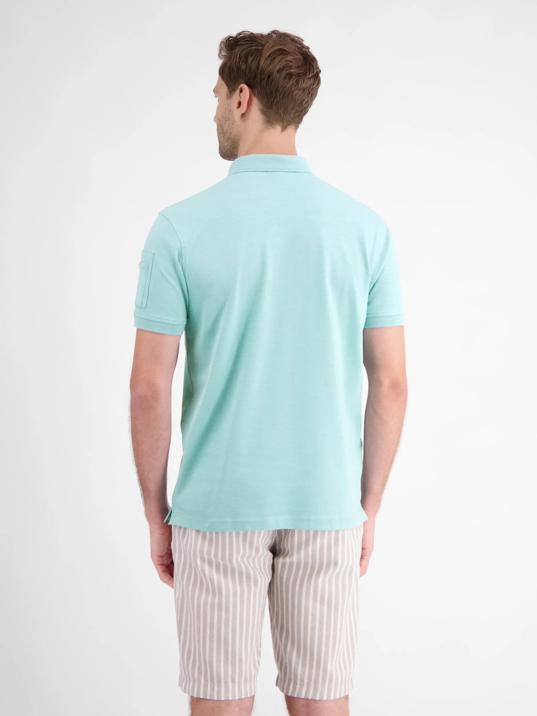 LERROS Herren Poloshirt in blau