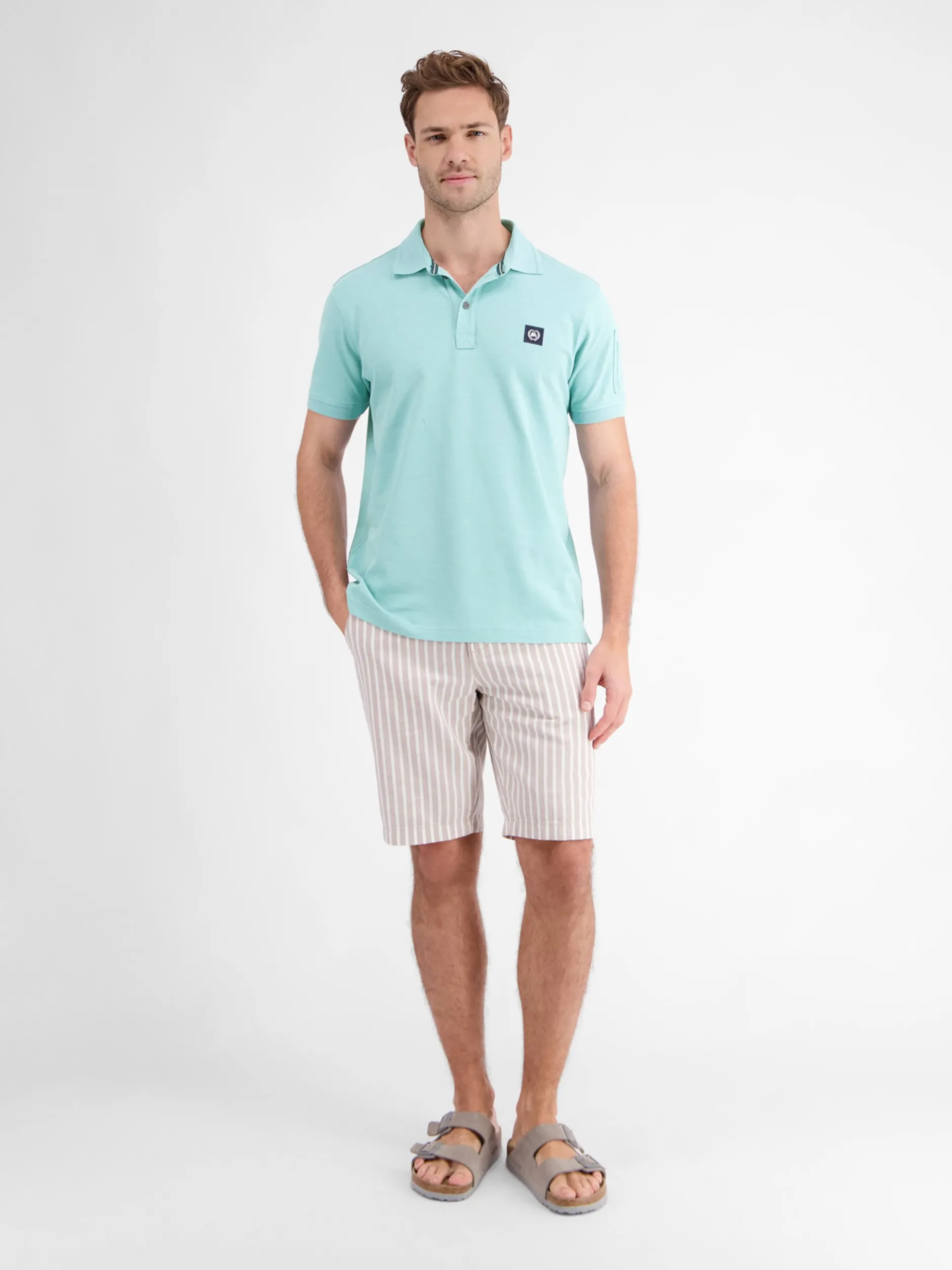 LERROS Herren Poloshirt in blau