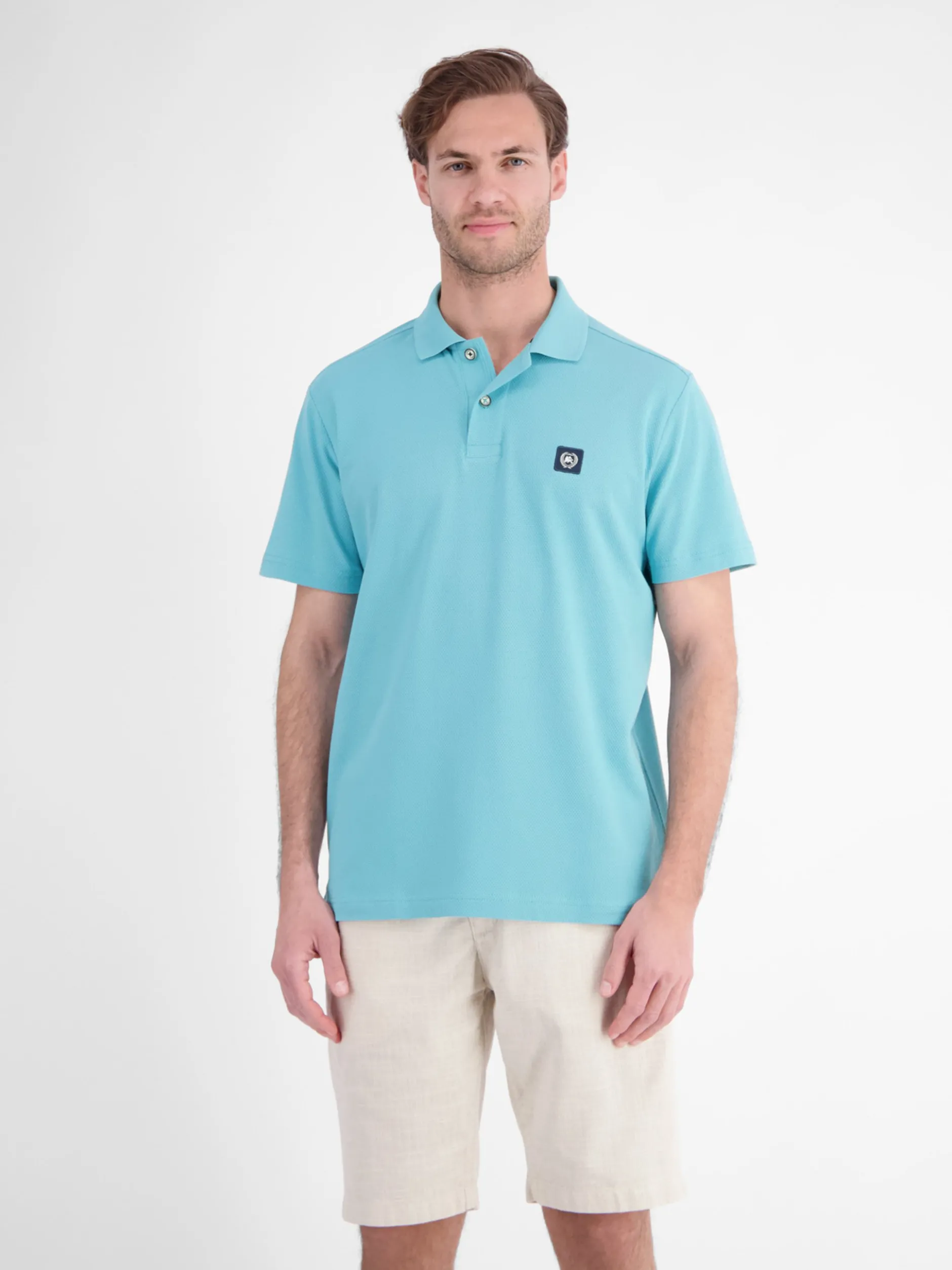 LERROS Herren Poloshirt in blau