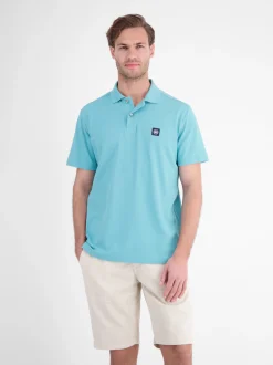 LERROS Herren Poloshirt in blau