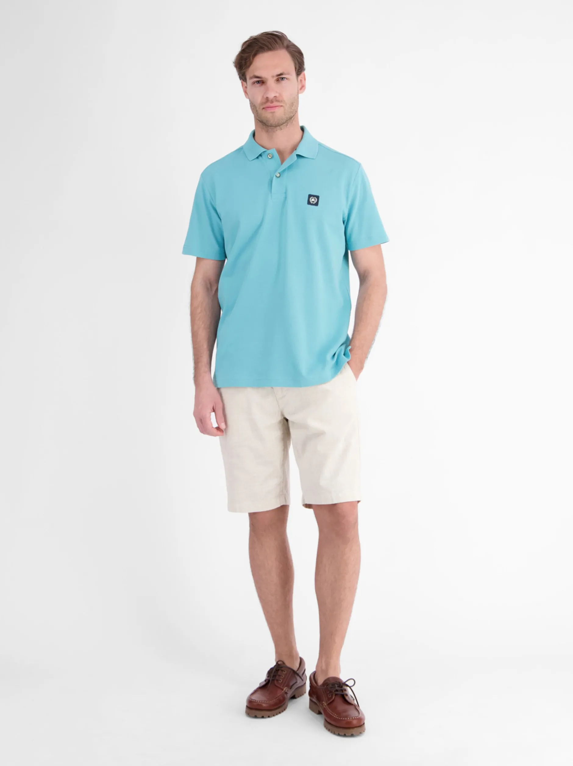 LERROS Herren Poloshirt in blau