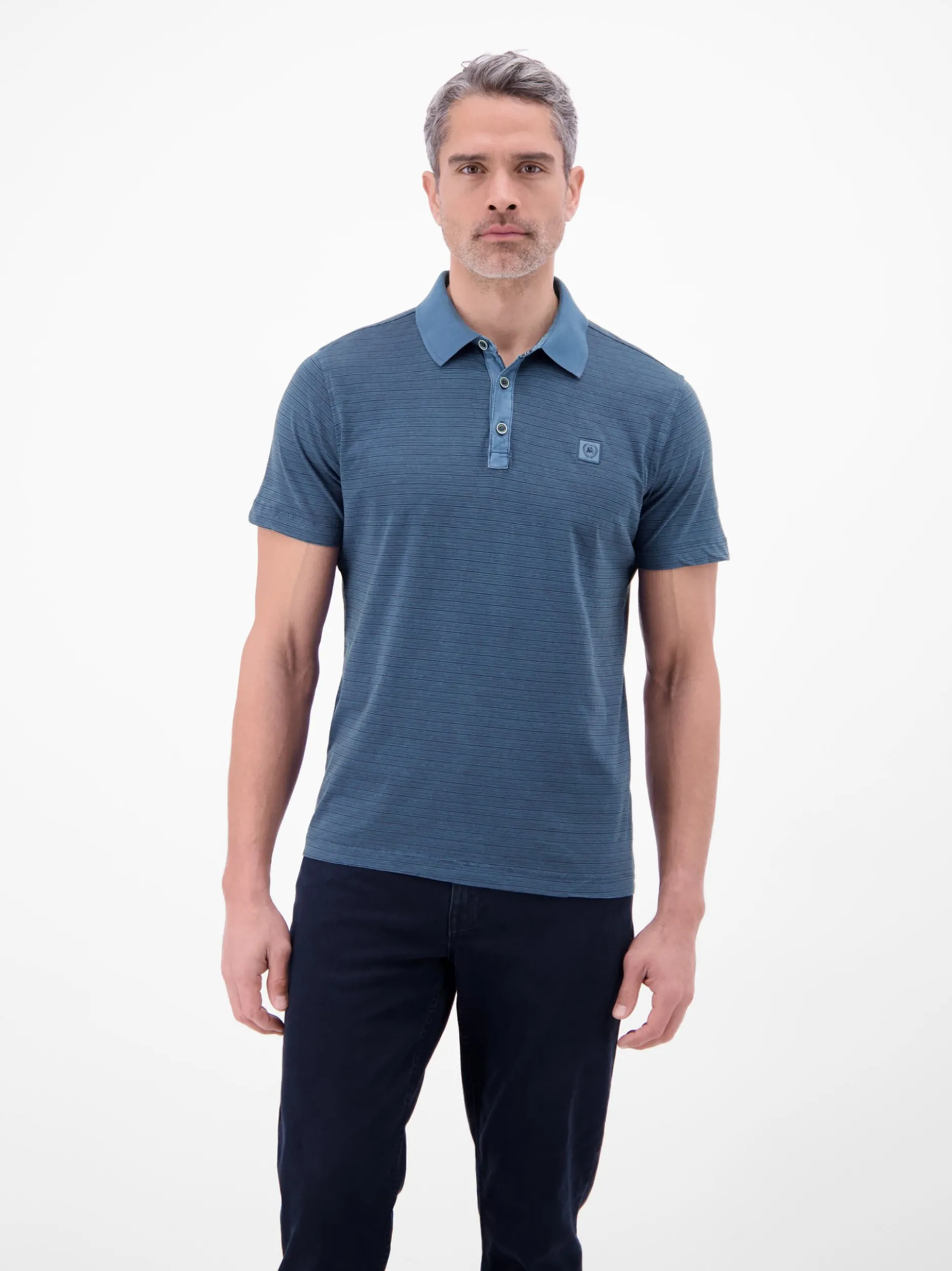 LERROS Herren Poloshirt in blau