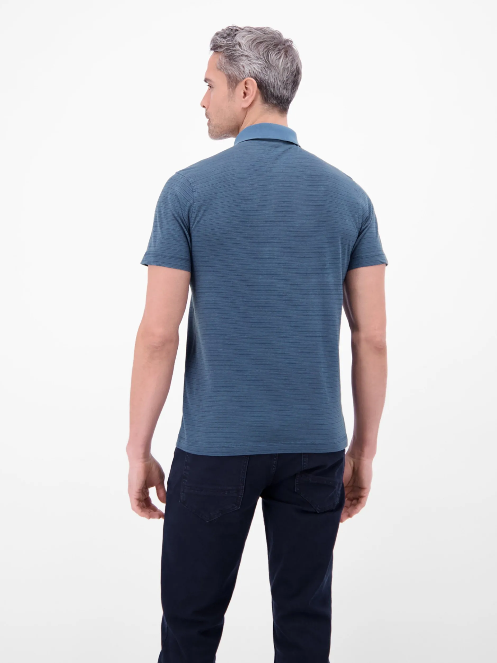 LERROS Herren Poloshirt in blau