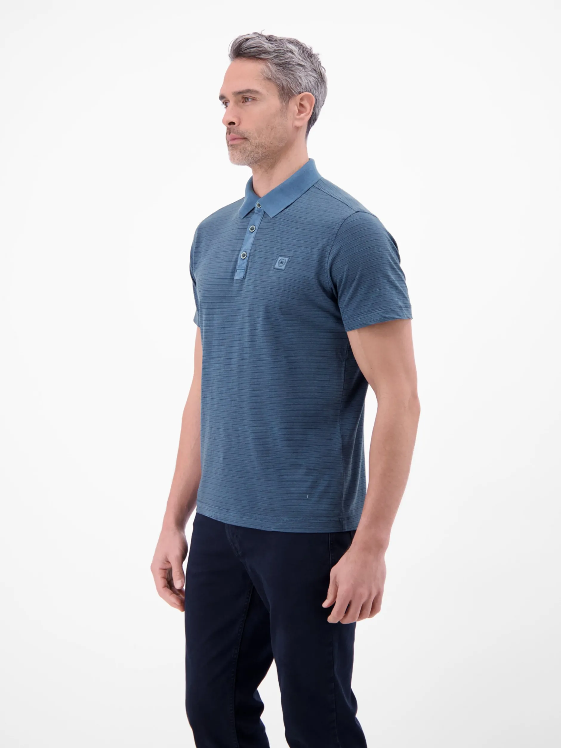 LERROS Herren Poloshirt in blau
