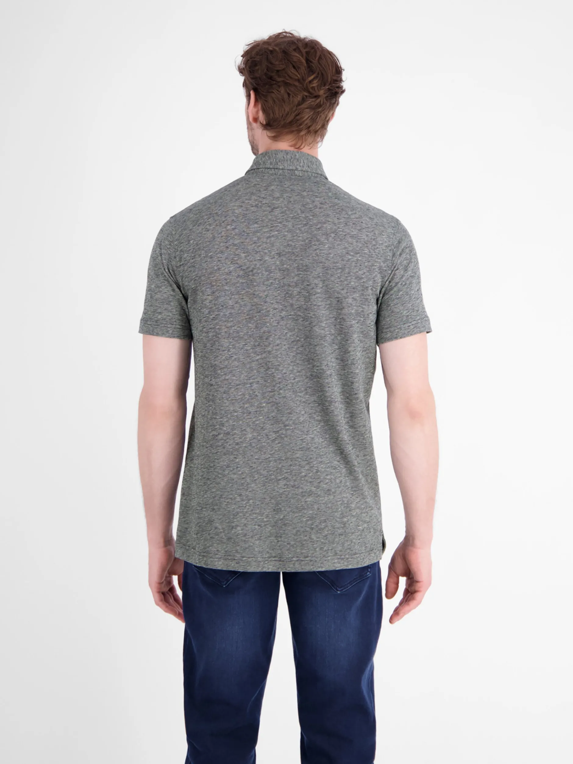 LERROS Herren Poloshirt in blau
