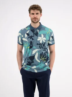 LERROS Herren Poloshirt in blau