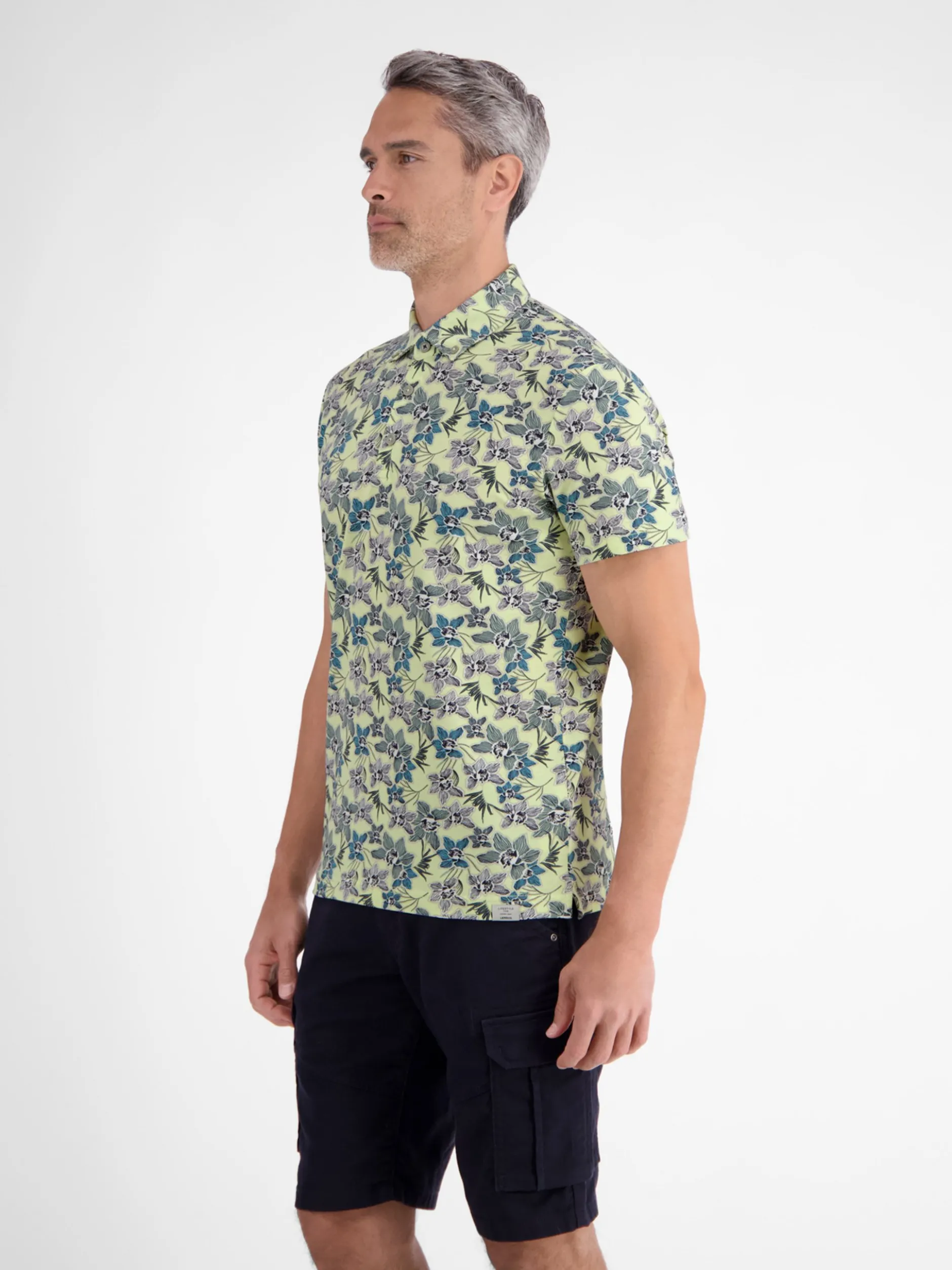 LERROS Herren Poloshirt in gelb