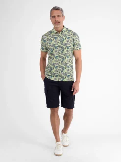 LERROS Herren Poloshirt in gelb