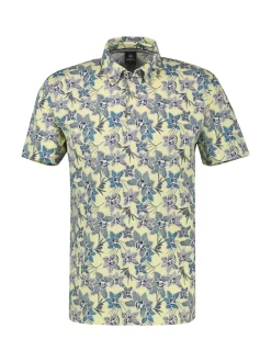 LERROS Herren Poloshirt in gelb