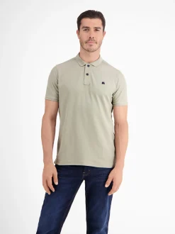LERROS Herren Poloshirt in grau