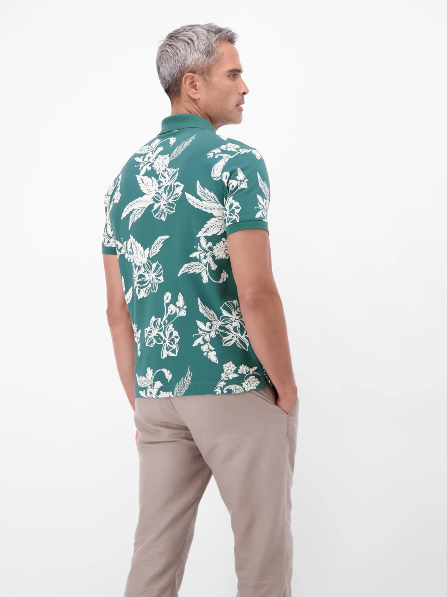 LERROS Herren Poloshirt in grün