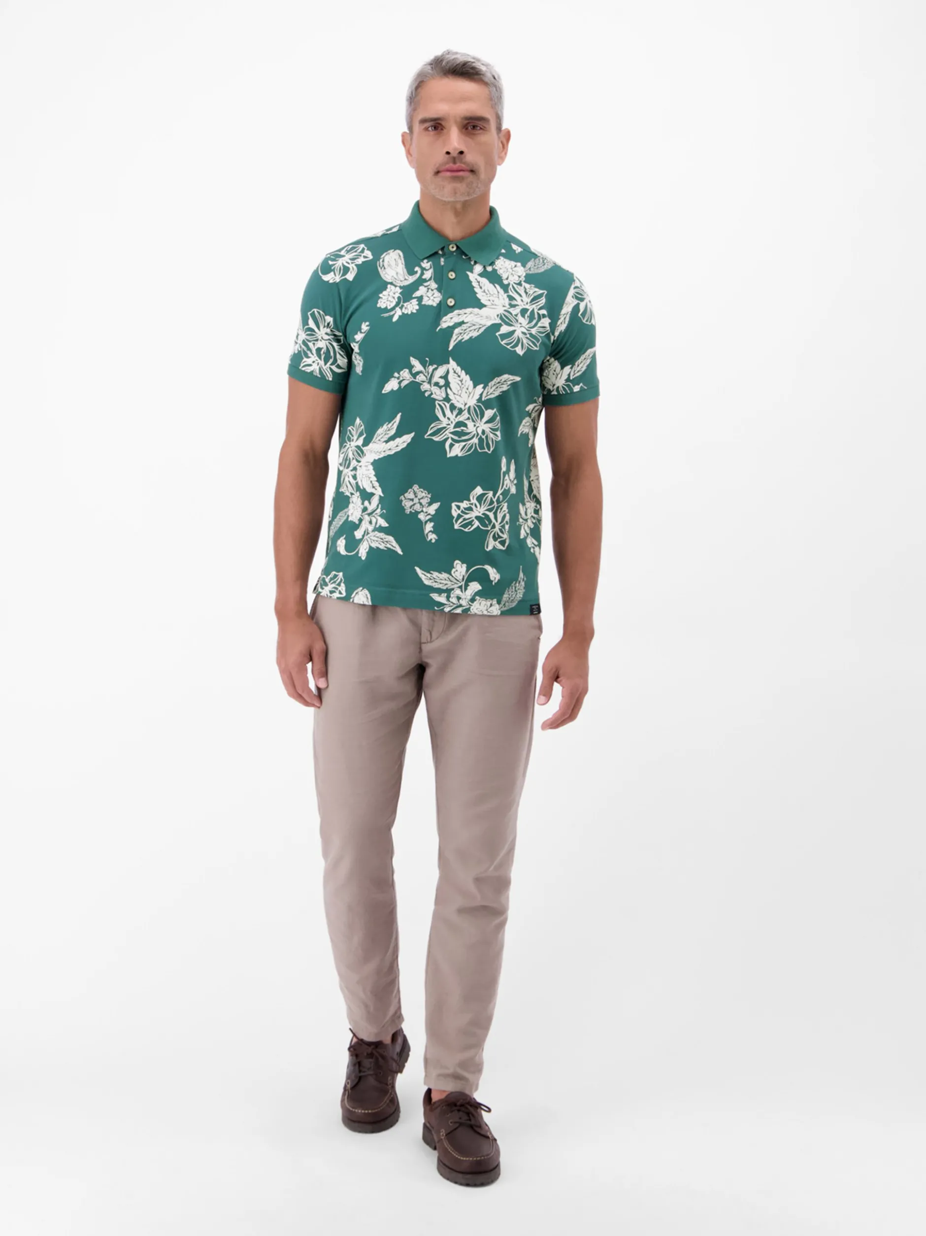 LERROS Herren Poloshirt in grün