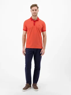 LERROS Herren Poloshirt in orange