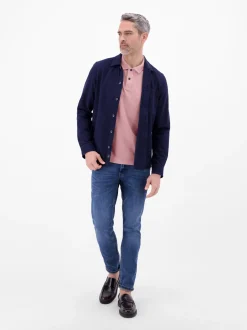 LERROS Herren Poloshirt in rosa