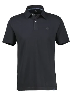 LERROS Herren Poloshirt in schwarz