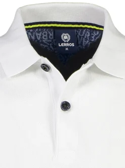 LERROS Herren Poloshirt in weiß