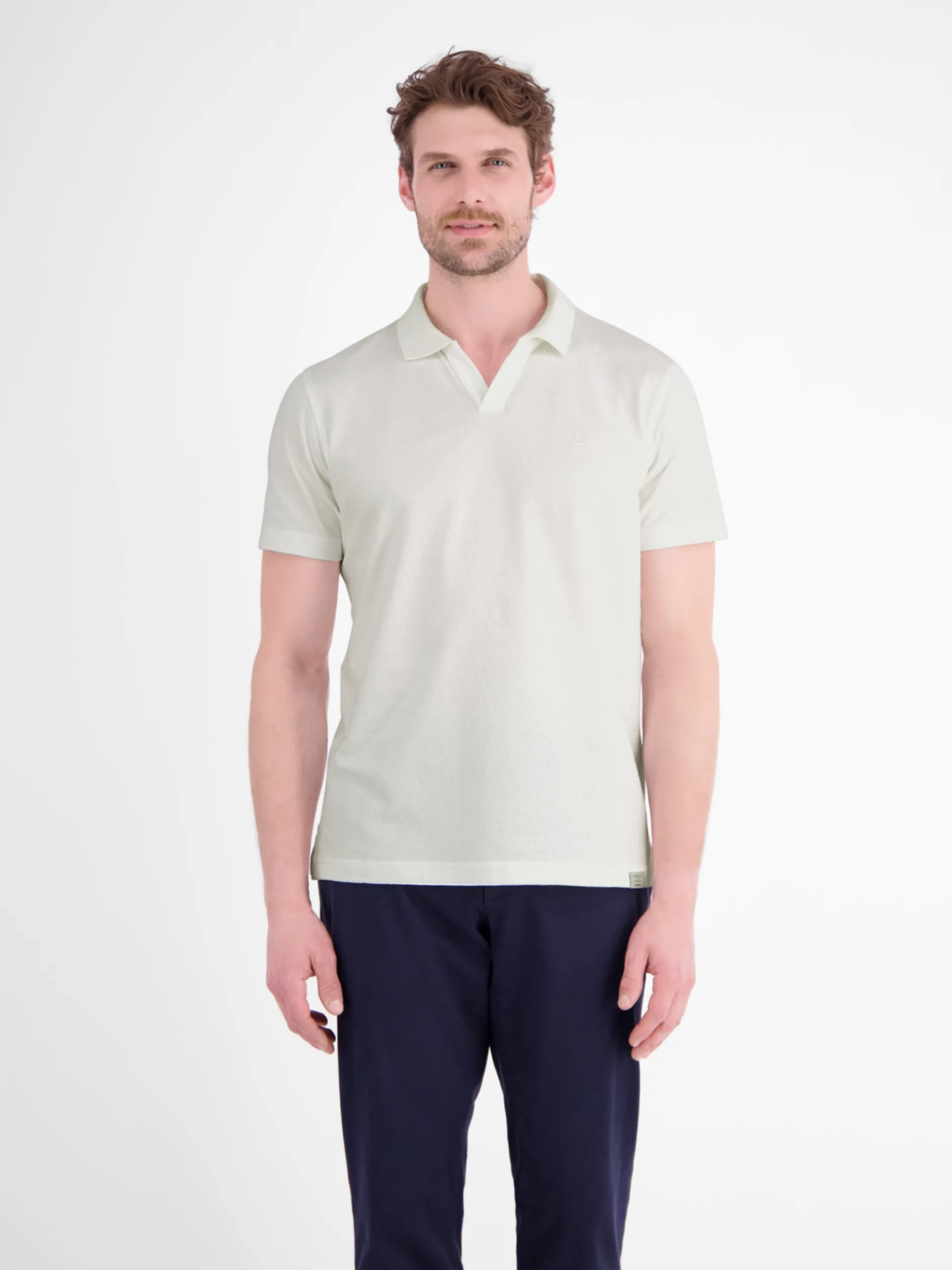 LERROS Herren Poloshirt in weiß