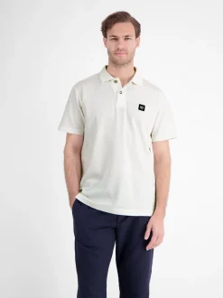 LERROS Herren Poloshirt in weiß