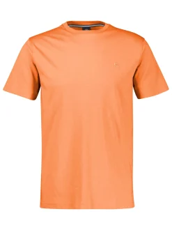 LERROS Herren Rundhalsshirt in orange
