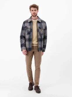 LERROS Herren Strickpullover in beige