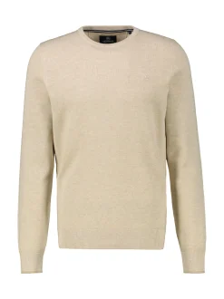 LERROS Herren Strickpullover in beige