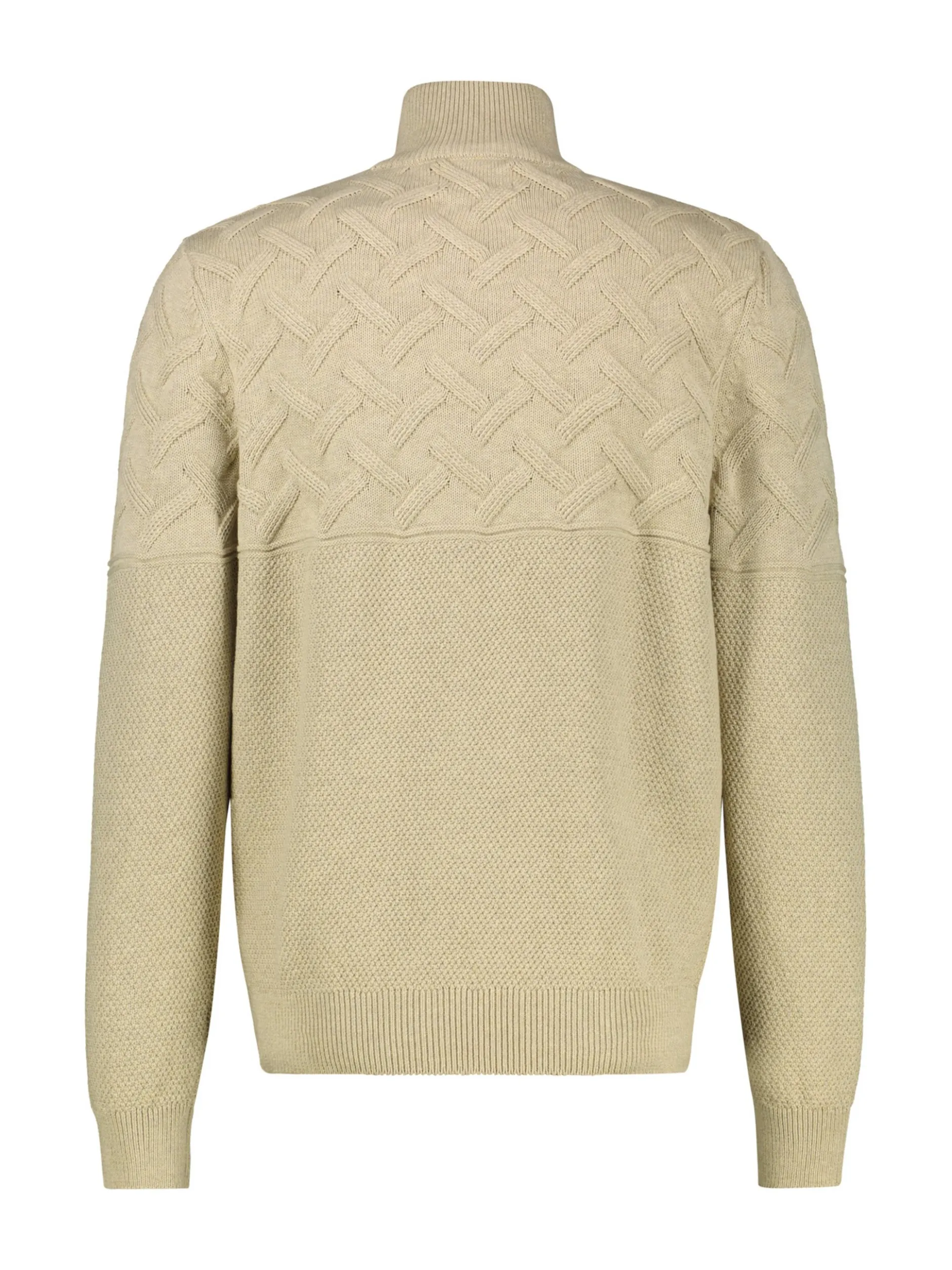 LERROS Herren Strickpullover in beige
