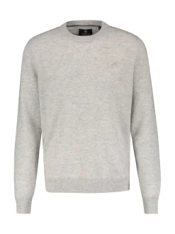LERROS Herren Strickpullover in weiß