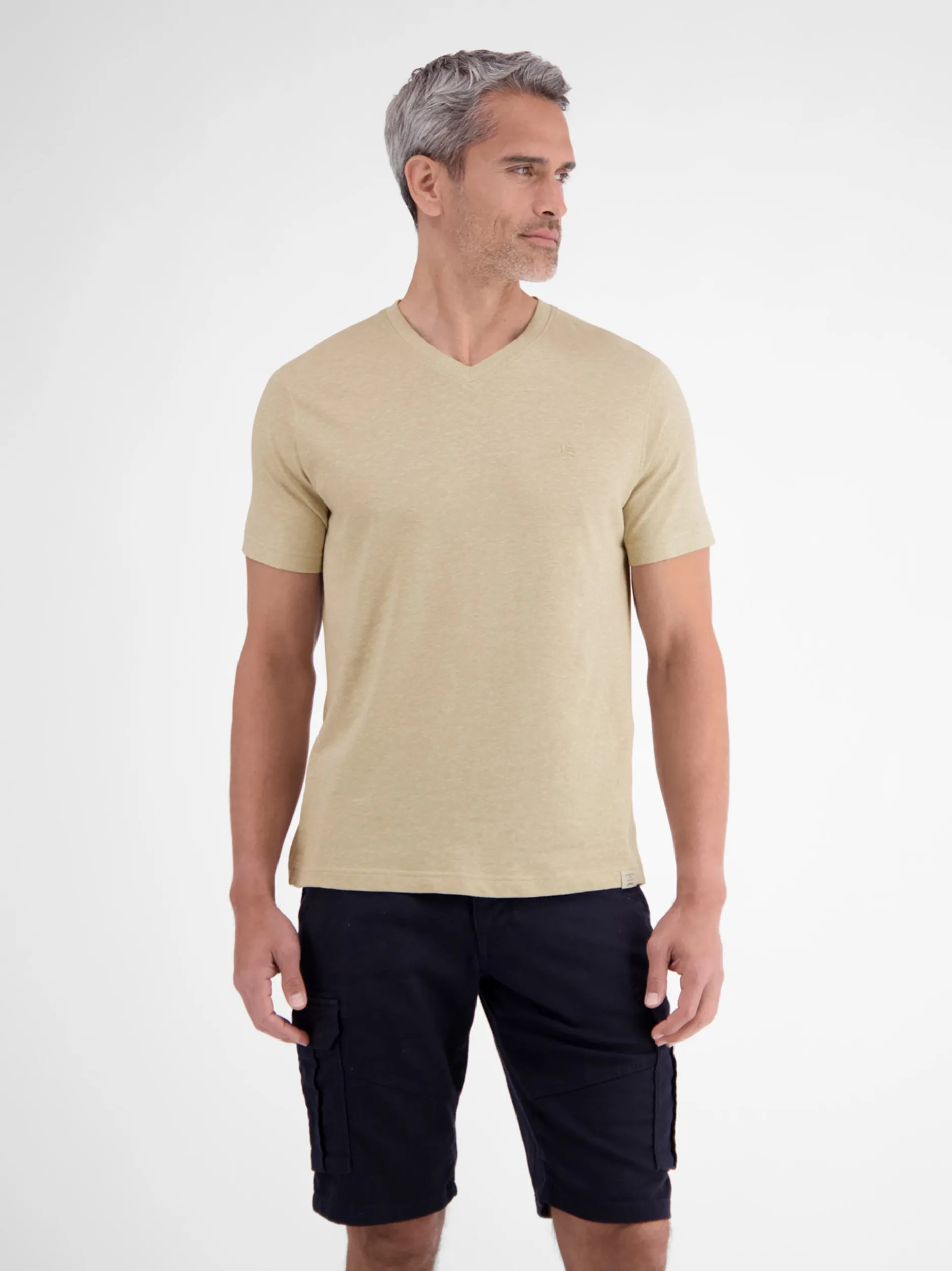 LERROS Herren T-Shirt in beige